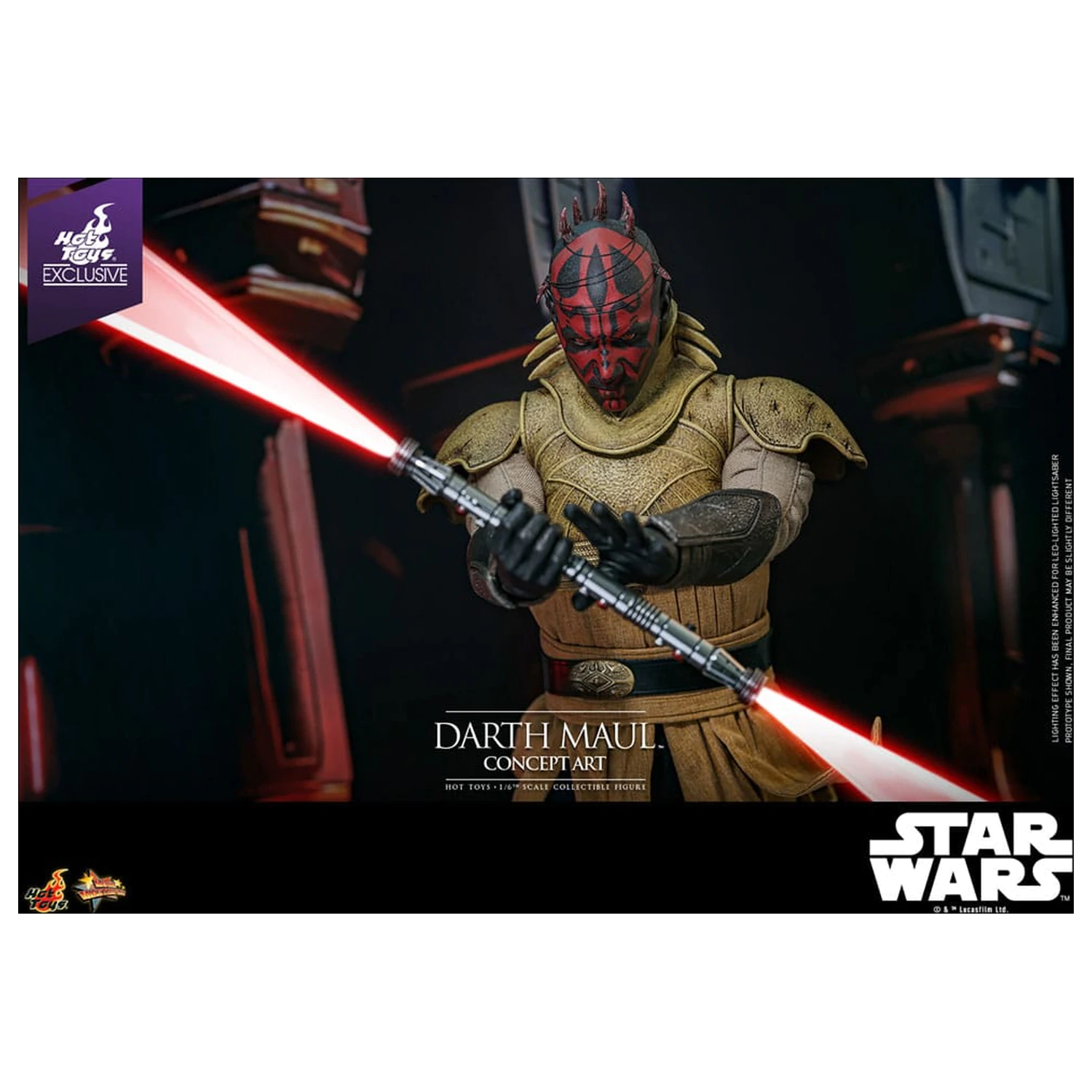 Star Wars Movie Masterpiece Figurka Akcji 1/6 Darth Maul (Concept Art) Hot Toys Exclusive 35 cm zdjęcie produktu