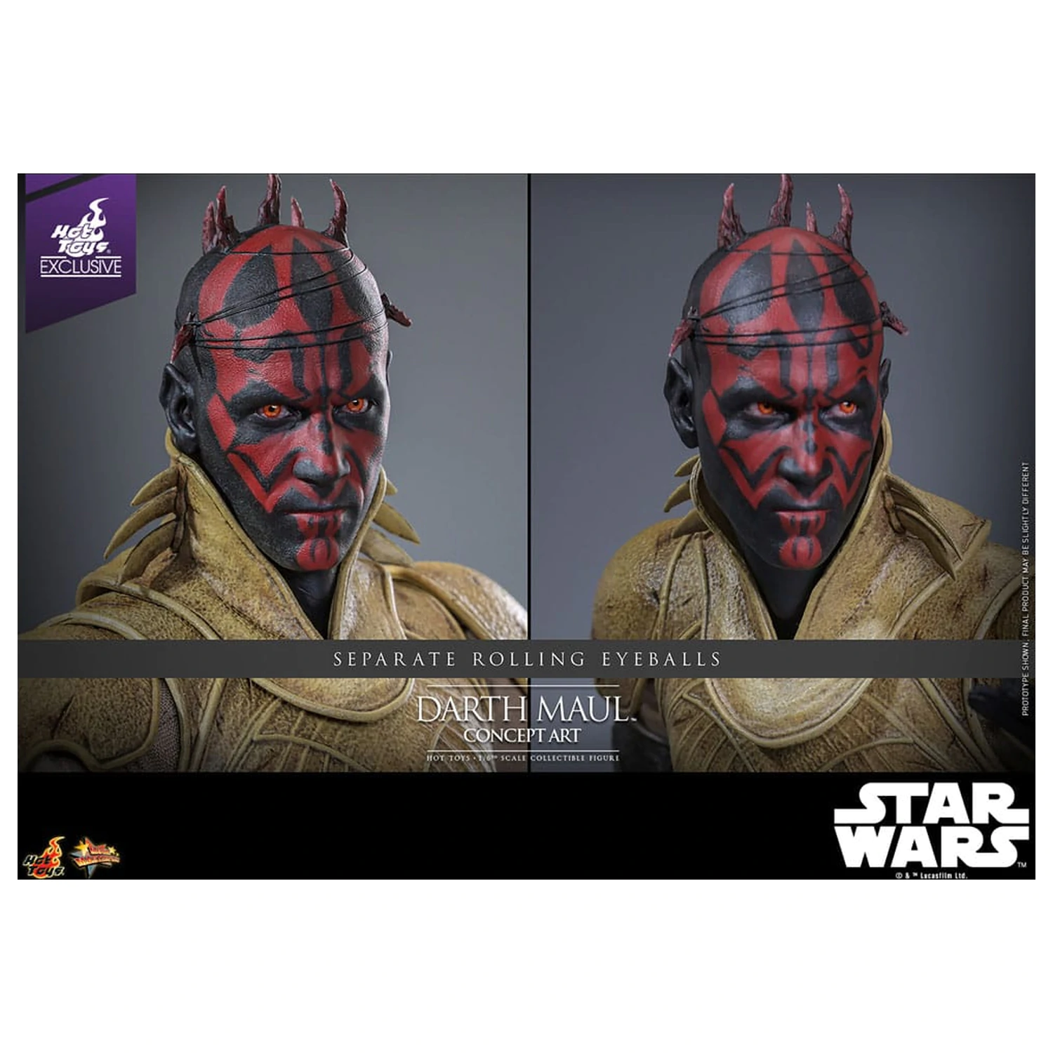 Star Wars Movie Masterpiece Figurka Akcji 1/6 Darth Maul (Concept Art) Hot Toys Exclusive 35 cm zdjęcie produktu