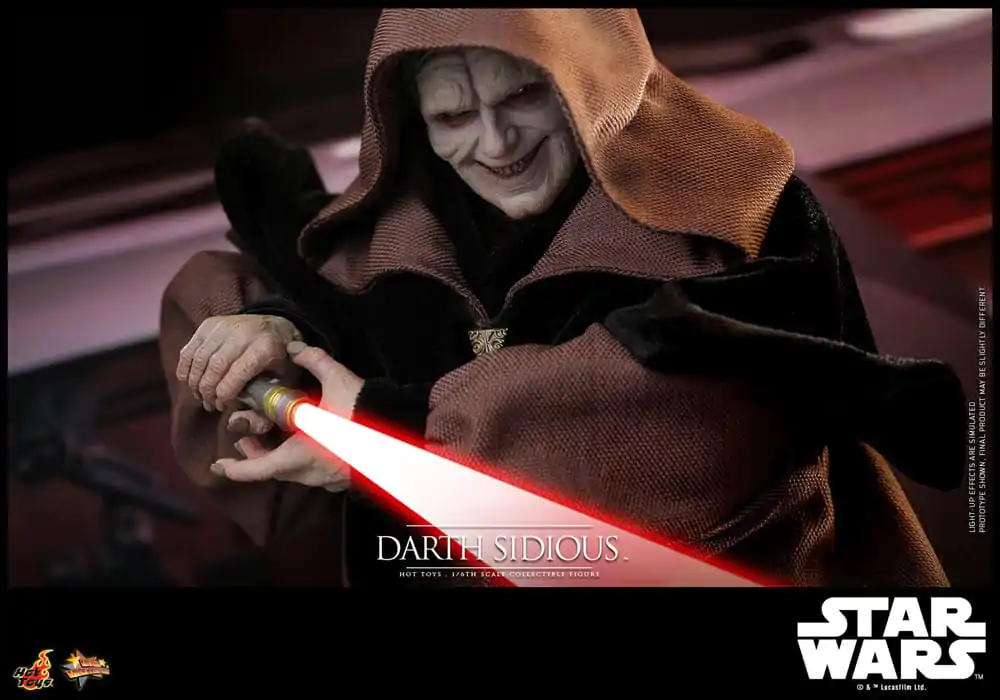 Star Wars Movie Masterpiece Figurka Akcji 1/6 Darth Sidious 29 cm zdjęcie produktu