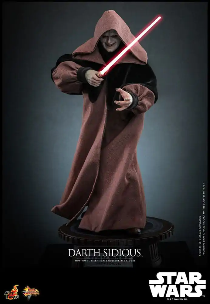 Star Wars Movie Masterpiece Figurka Akcji 1/6 Darth Sidious 29 cm zdjęcie produktu