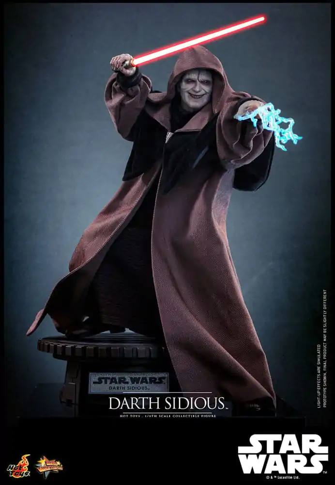 Star Wars Movie Masterpiece Figurka Akcji 1/6 Darth Sidious 29 cm zdjęcie produktu