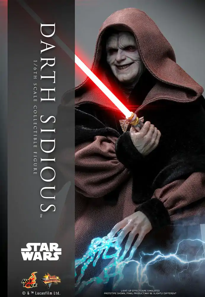 Star Wars Movie Masterpiece Figurka Akcji 1/6 Darth Sidious 29 cm zdjęcie produktu