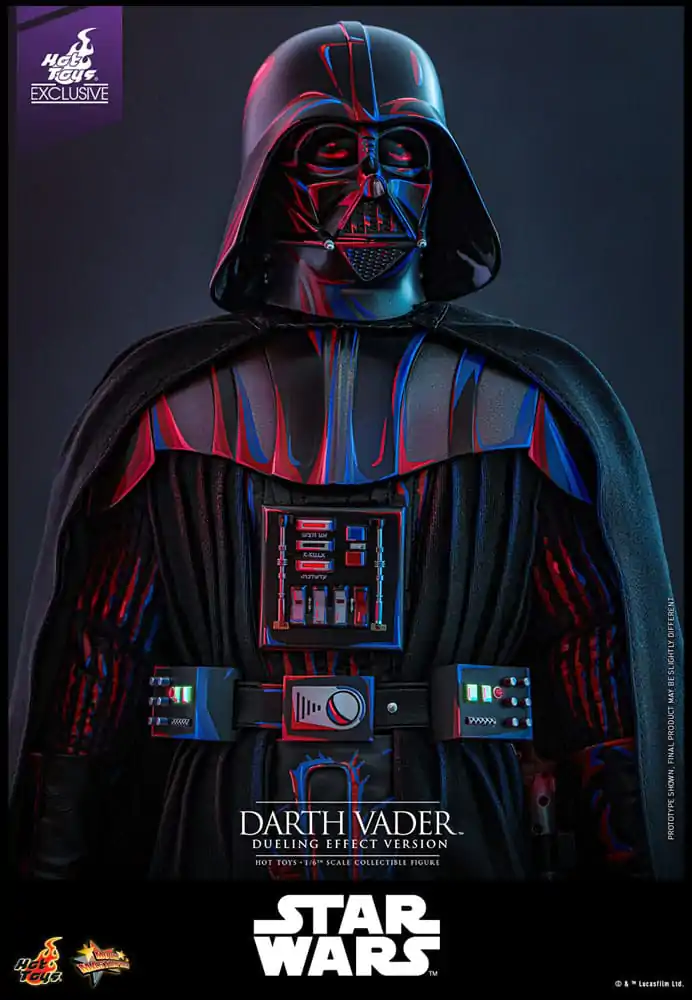 Star Wars Movie Masterpiece Figurka Akcji 1/6 Darth Vader (Wersja z Efektem Pojedynku) Ekskluzywna Hot Toys 35 cm zdjęcie produktu