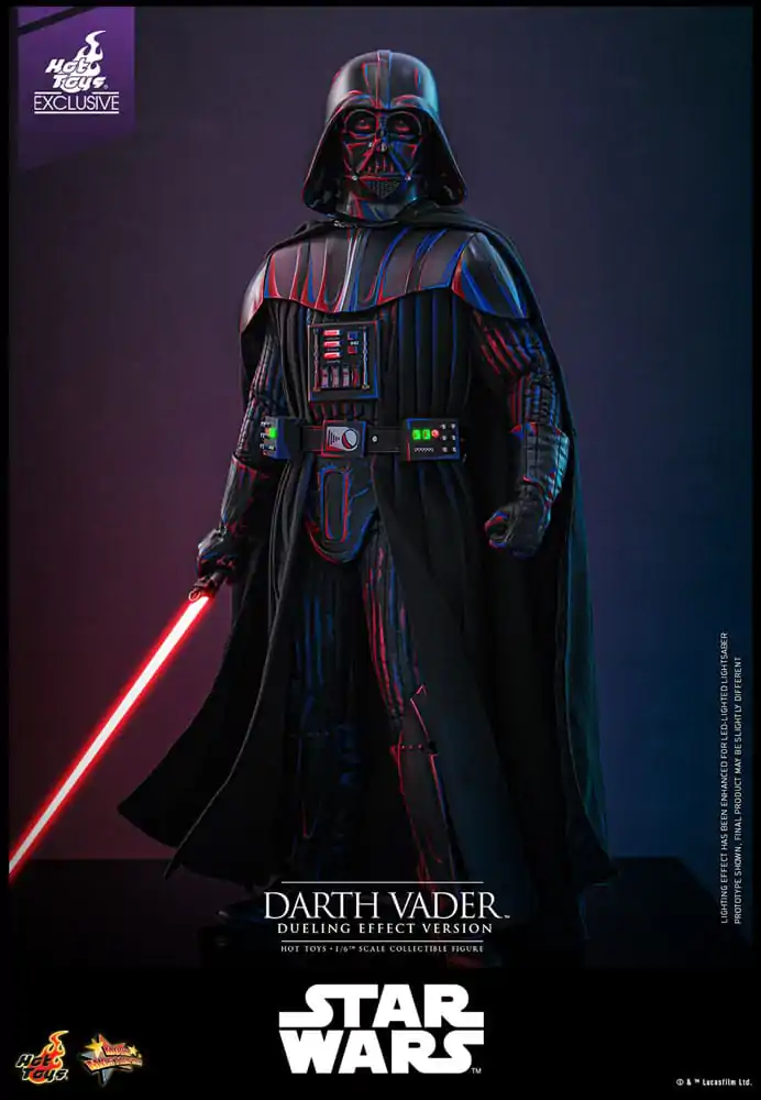 Star Wars Movie Masterpiece Figurka Akcji 1/6 Darth Vader (Wersja z Efektem Pojedynku) Ekskluzywna Hot Toys 35 cm zdjęcie produktu