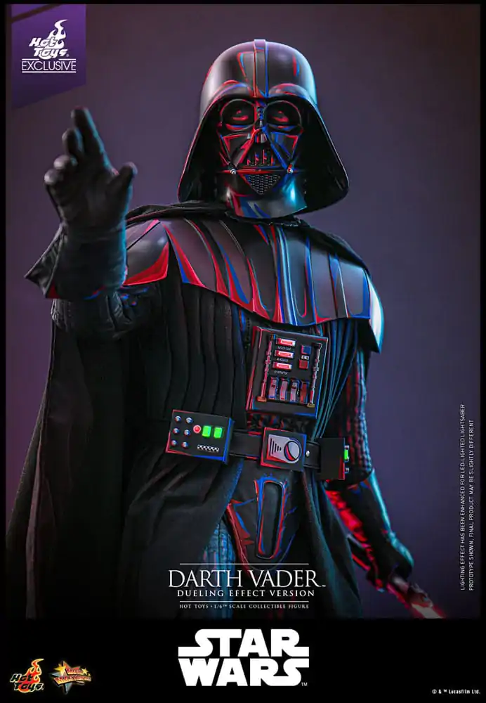 Star Wars Movie Masterpiece Figurka Akcji 1/6 Darth Vader (Wersja z Efektem Pojedynku) Ekskluzywna Hot Toys 35 cm zdjęcie produktu