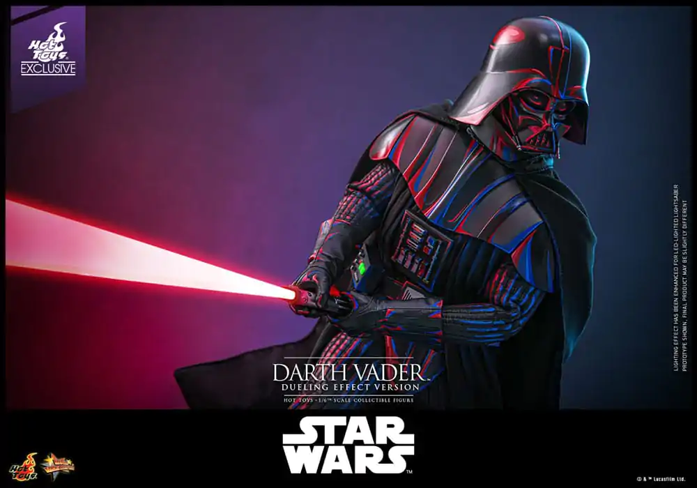 Star Wars Movie Masterpiece Figurka Akcji 1/6 Darth Vader (Wersja z Efektem Pojedynku) Ekskluzywna Hot Toys 35 cm zdjęcie produktu