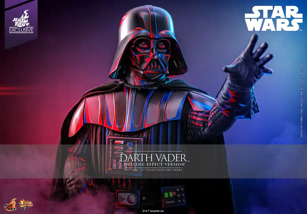 Star Wars Movie Masterpiece Figurka Akcji 1/6 Darth Vader (Wersja z Efektem Pojedynku) Ekskluzywna Hot Toys 35 cm zdjęcie produktu