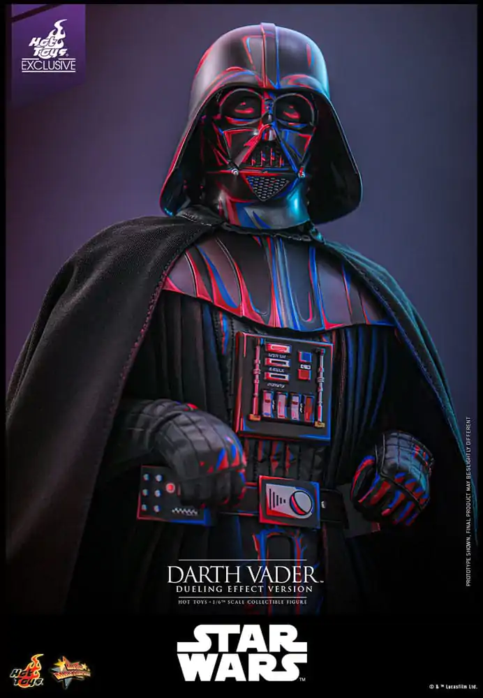 Star Wars Movie Masterpiece Figurka Akcji 1/6 Darth Vader (Wersja z Efektem Pojedynku) Ekskluzywna Hot Toys 35 cm zdjęcie produktu