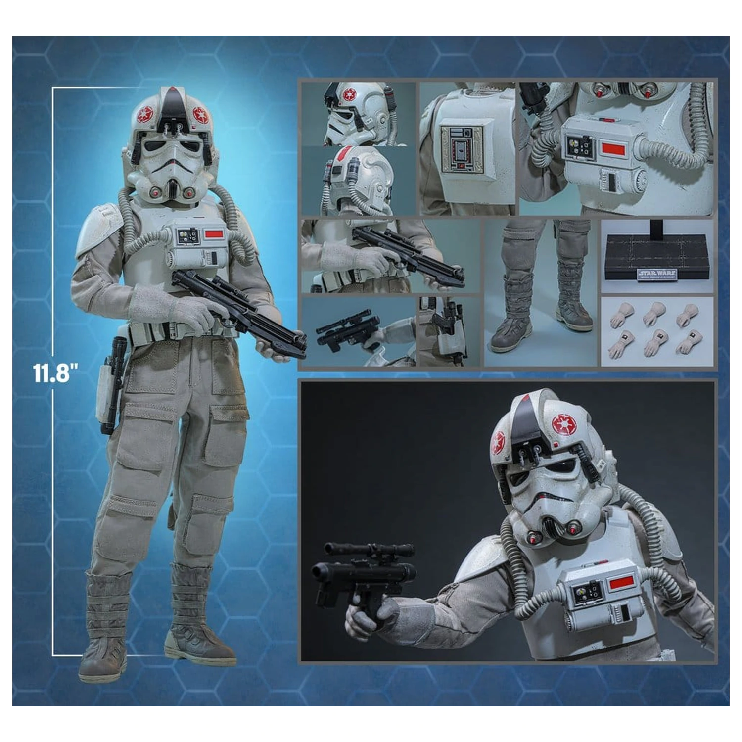 Star Wars Movie Masterpiece Figurka Akcji 1/6 Imperial Remnant AT-AT Driver 30 cm zdjęcie produktu