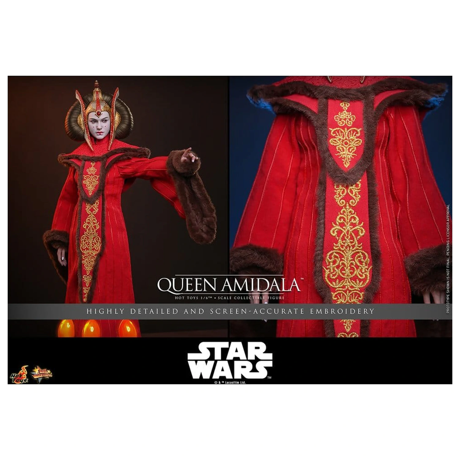 Star Wars Movie Masterpiece Figurka Akcji 1/6 Queen Amidala 28 cm zdjęcie produktu