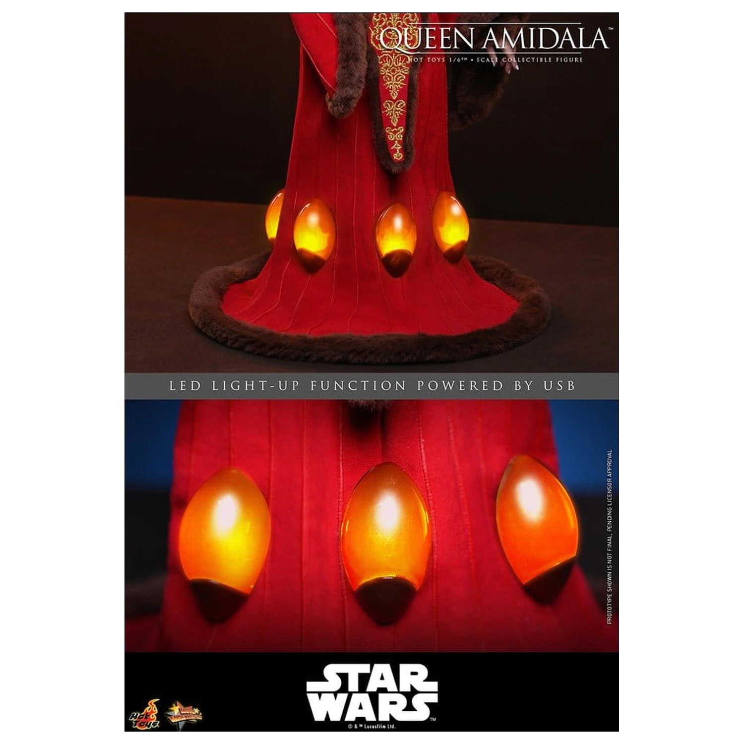 Star Wars Movie Masterpiece Figurka Akcji 1/6 Queen Amidala 28 cm zdjęcie produktu