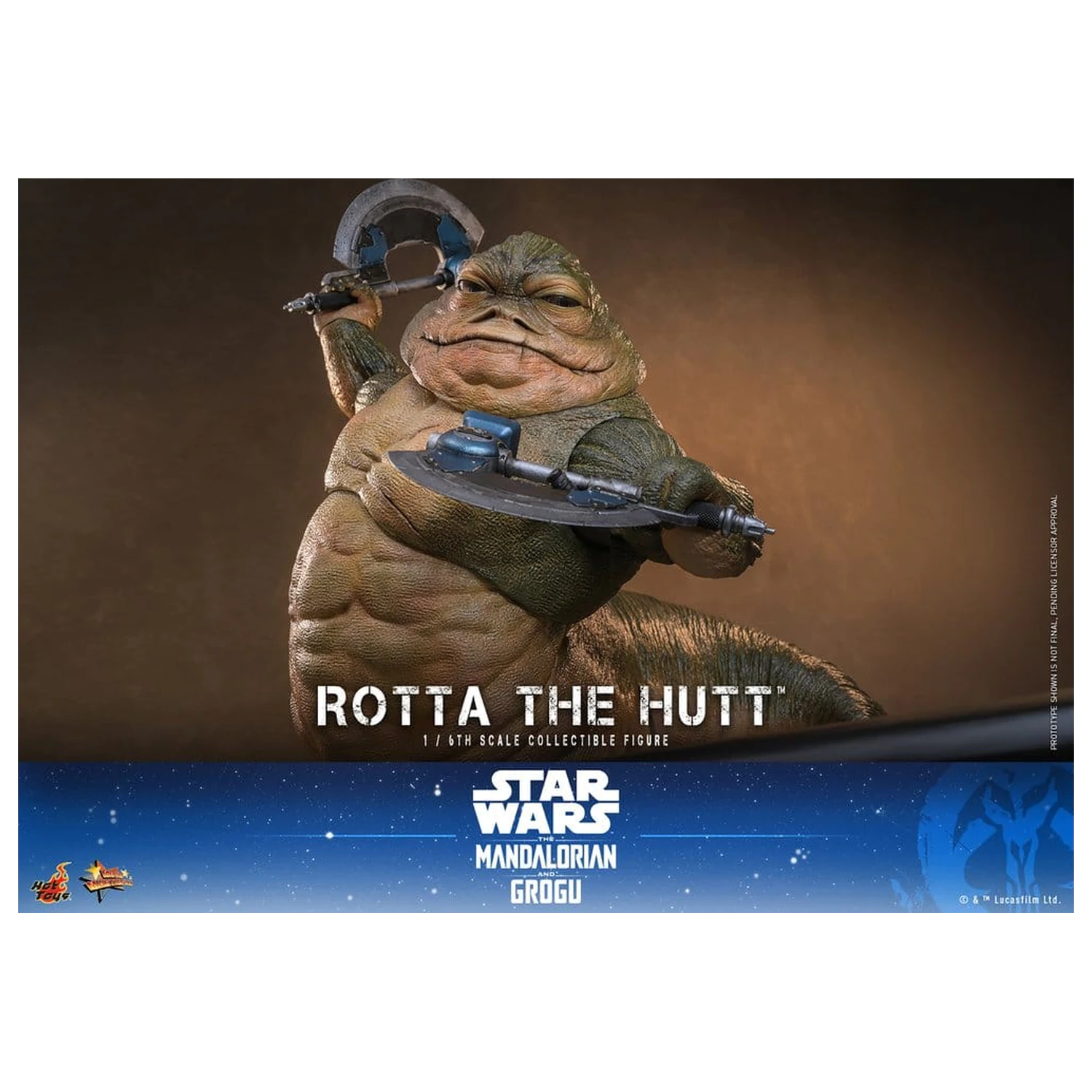 Star Wars Movie Masterpiece Figurka Akcji 1/6 Rotta The Hutt 32 cm zdjęcie produktu