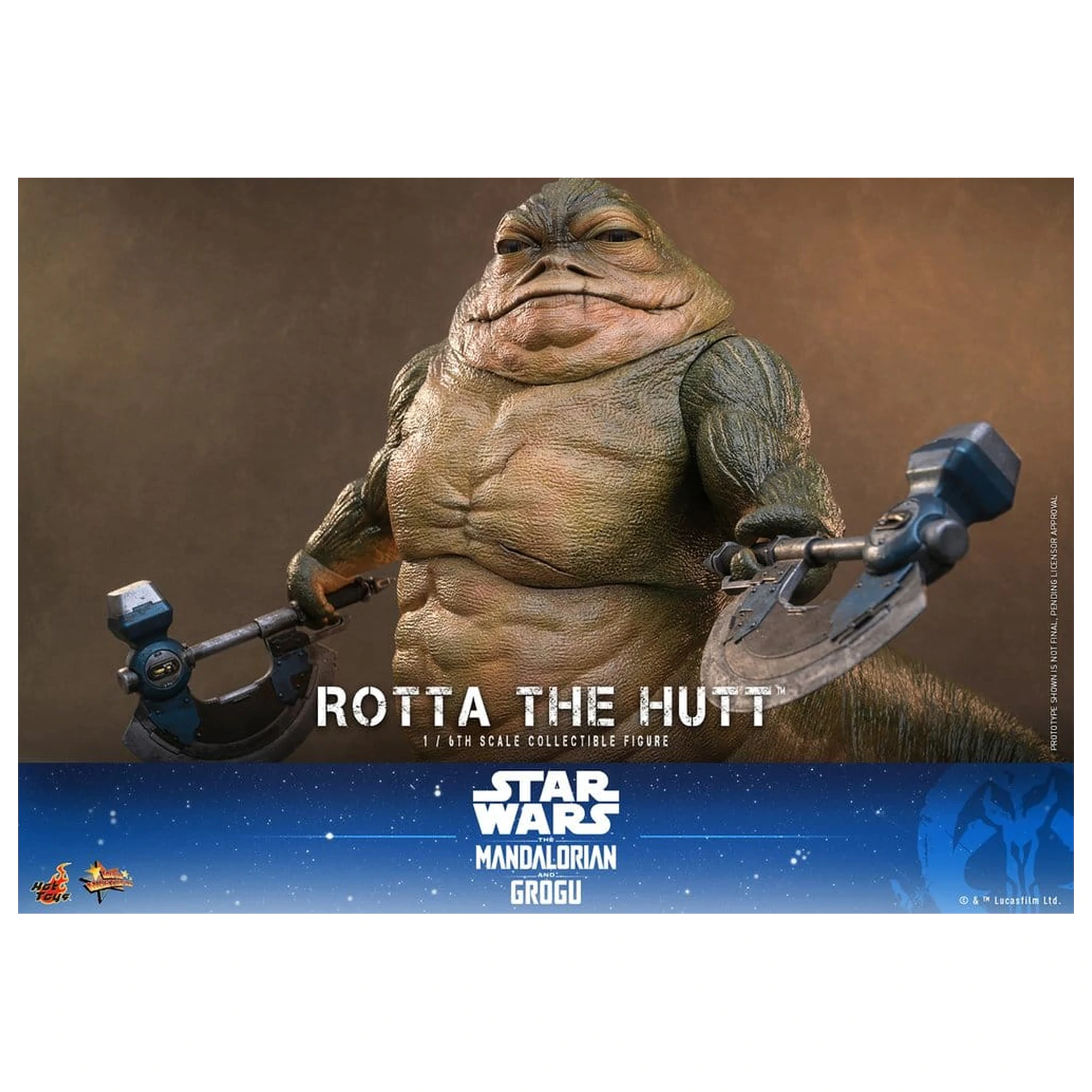 Star Wars Movie Masterpiece Figurka Akcji 1/6 Rotta The Hutt 32 cm zdjęcie produktu