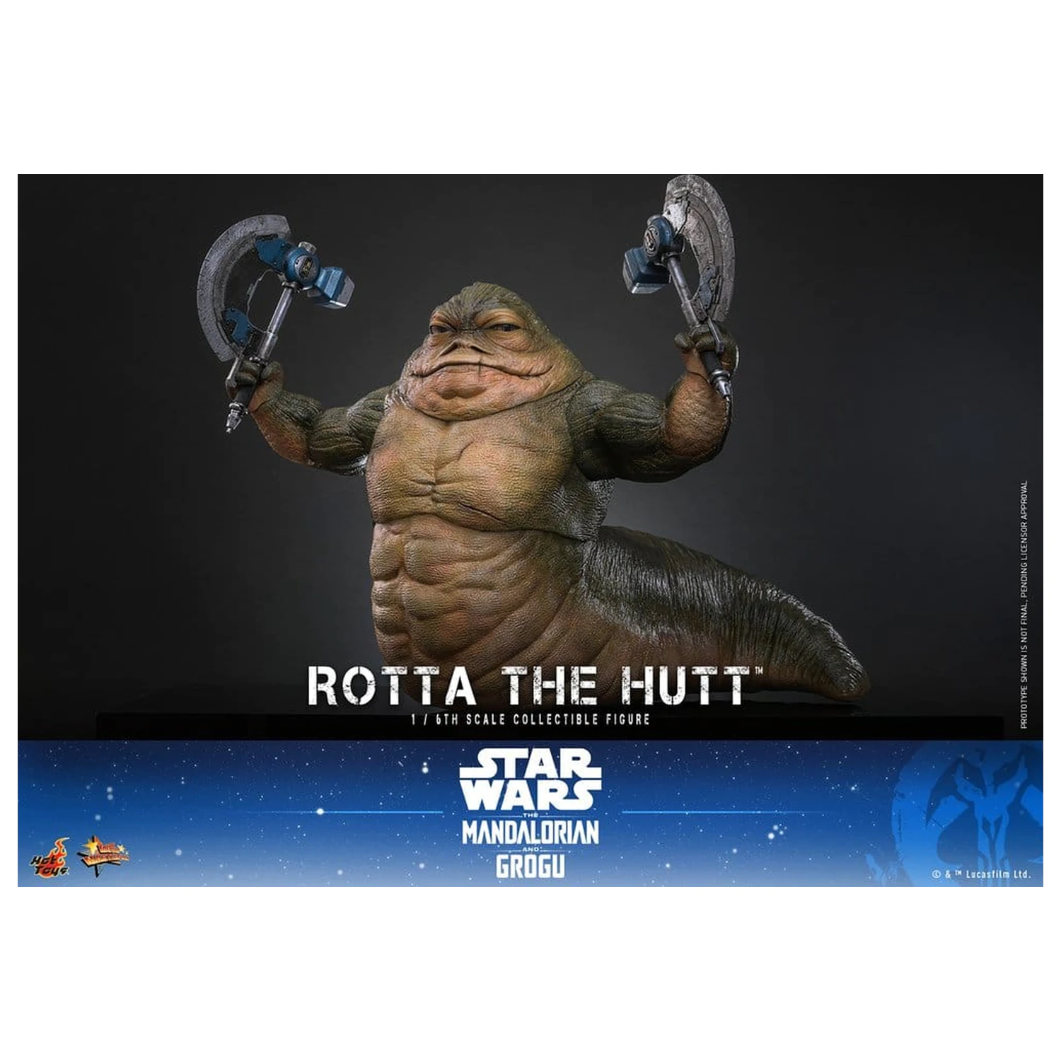 Star Wars Movie Masterpiece Figurka Akcji 1/6 Rotta The Hutt 32 cm zdjęcie produktu