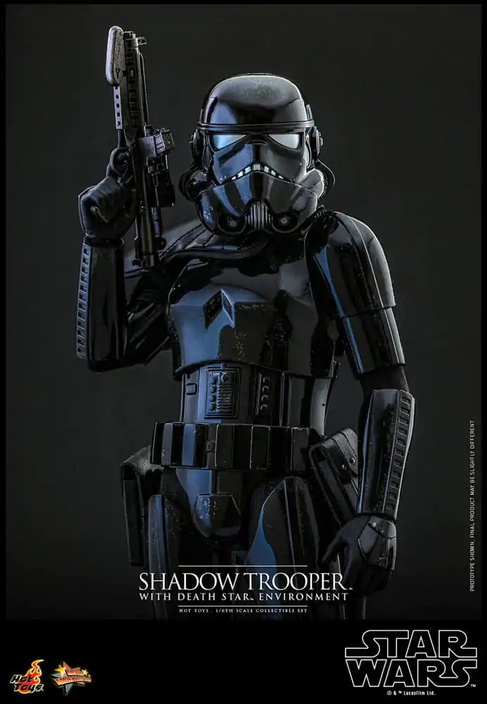 Star Wars Movie Masterpiece Figurka Akcji 1/6 Shadow Trooper z Dioramą Gwiazdy Śmierci 30 cm zdjęcie produktu