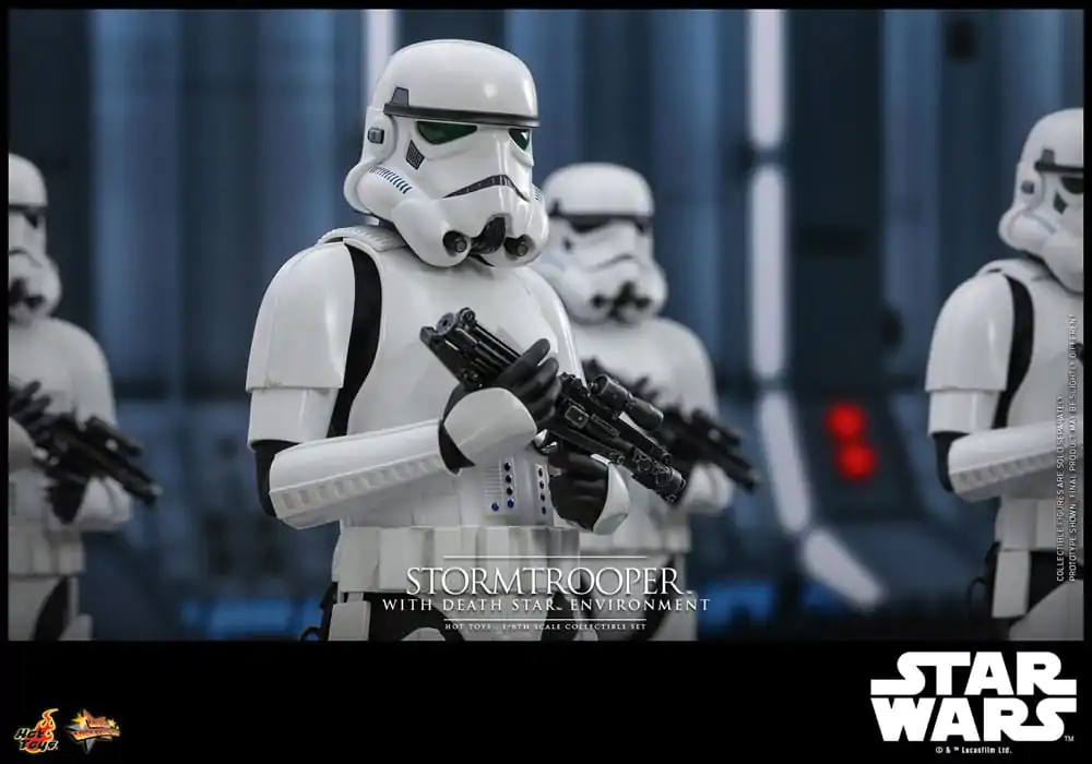 Star Wars Movie Masterpiece Figurka Akcji 1/6 Stormtrooper z otoczeniem Gwiazdy Śmierci 30 cm zdjęcie produktu