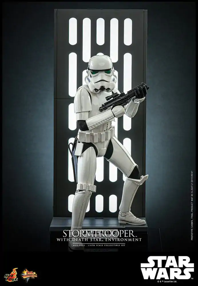 Star Wars Movie Masterpiece Figurka Akcji 1/6 Stormtrooper z otoczeniem Gwiazdy Śmierci 30 cm zdjęcie produktu