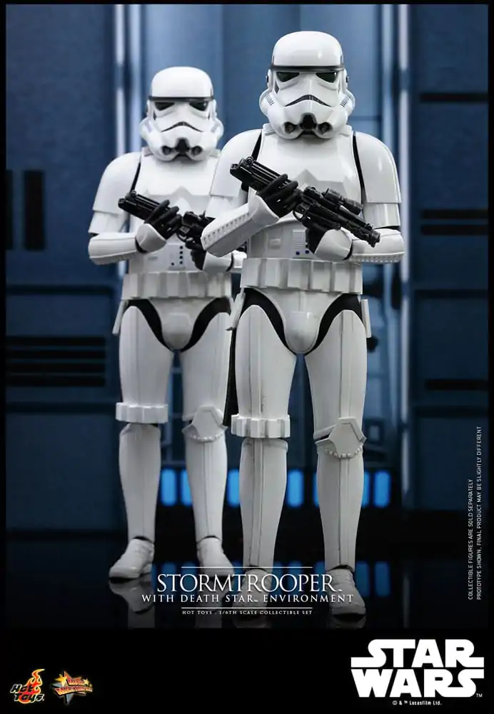 Star Wars Movie Masterpiece Figurka Akcji 1/6 Stormtrooper z otoczeniem Gwiazdy Śmierci 30 cm zdjęcie produktu