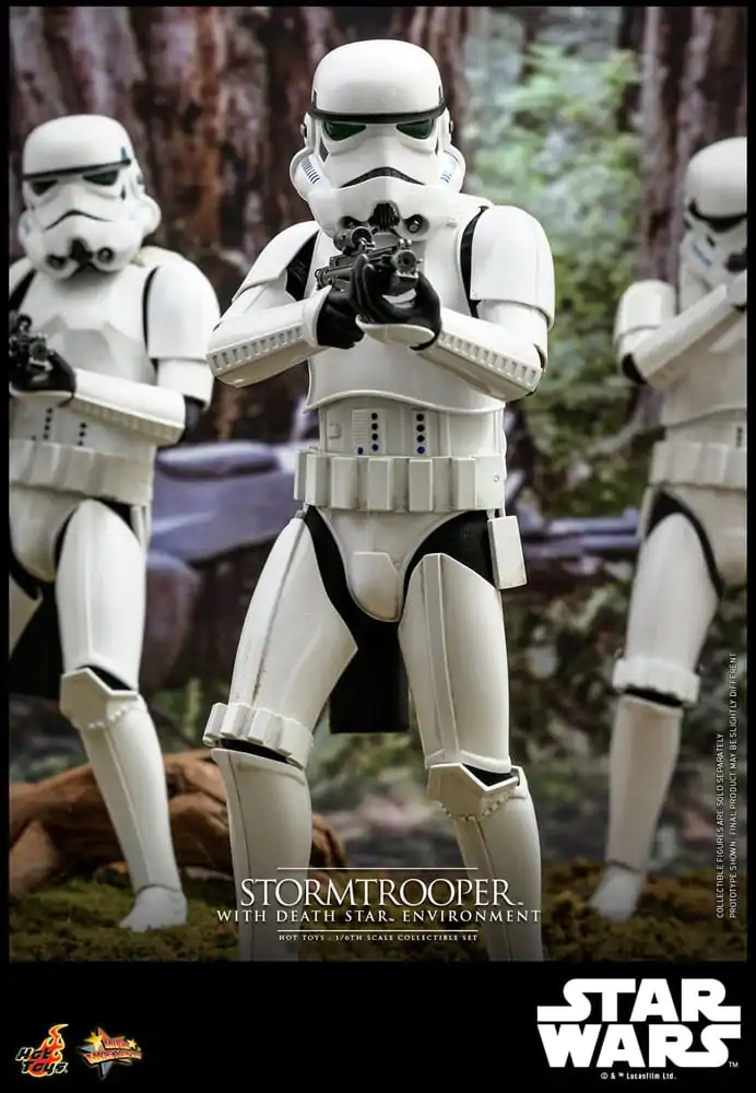 Star Wars Movie Masterpiece Figurka Akcji 1/6 Stormtrooper z otoczeniem Gwiazdy Śmierci 30 cm zdjęcie produktu