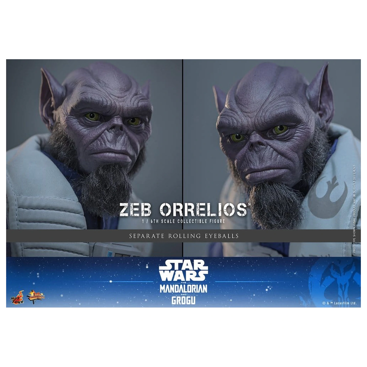 Star Wars Movie Masterpiece Figurka Akcji 1/6 Zeb Orrelios 33 cm zdjęcie produktu