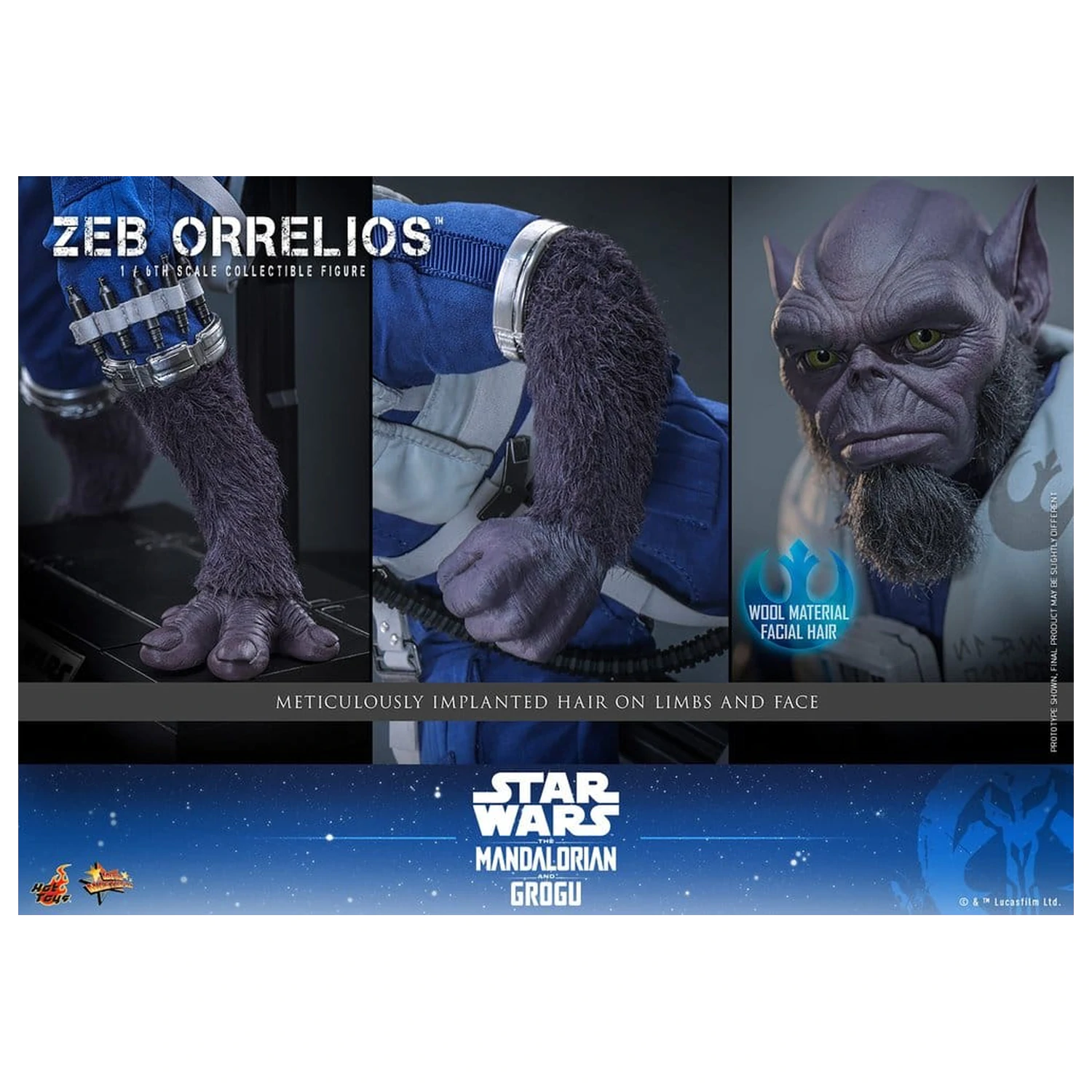 Star Wars Movie Masterpiece Figurka Akcji 1/6 Zeb Orrelios 33 cm zdjęcie produktu