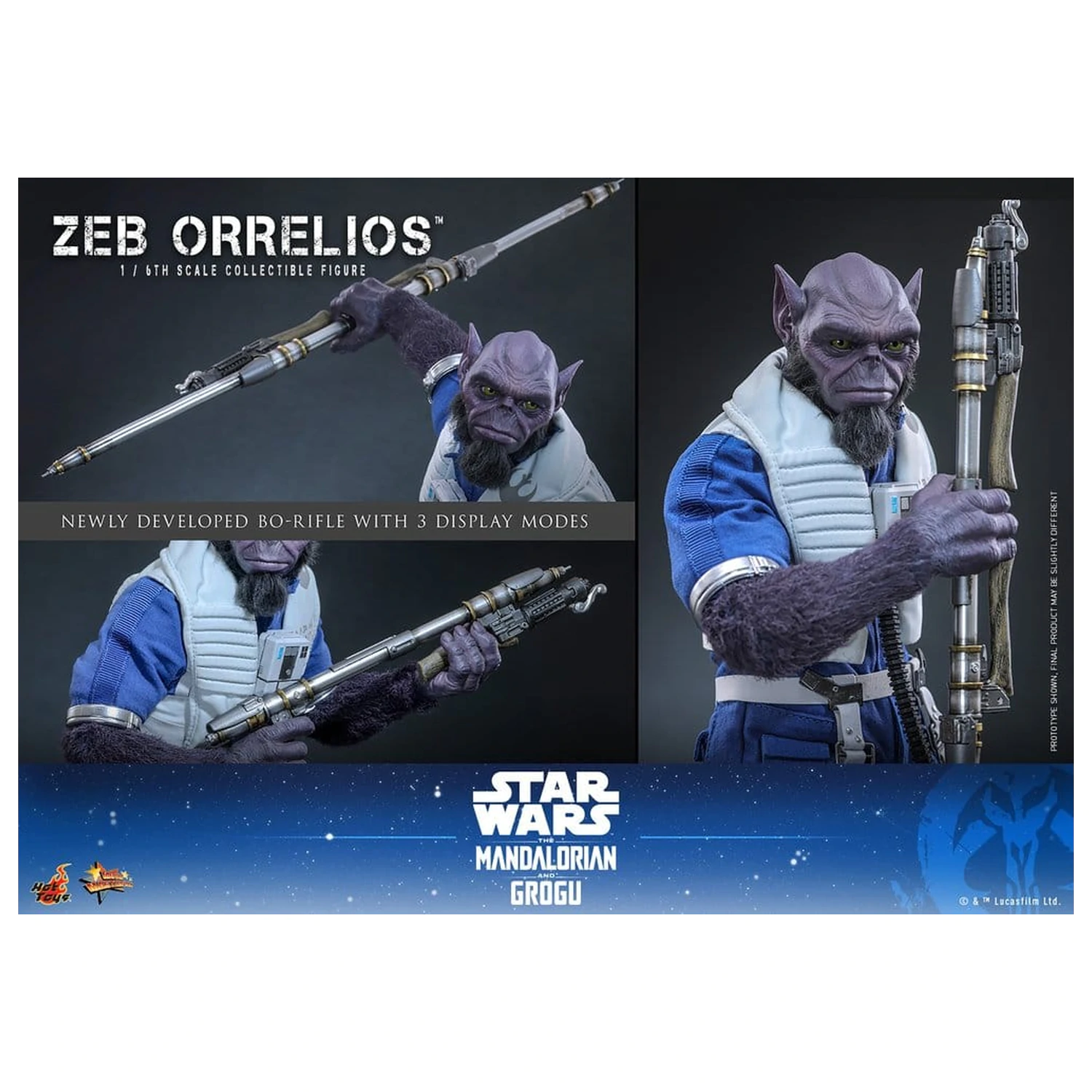 Star Wars Movie Masterpiece Figurka Akcji 1/6 Zeb Orrelios 33 cm zdjęcie produktu