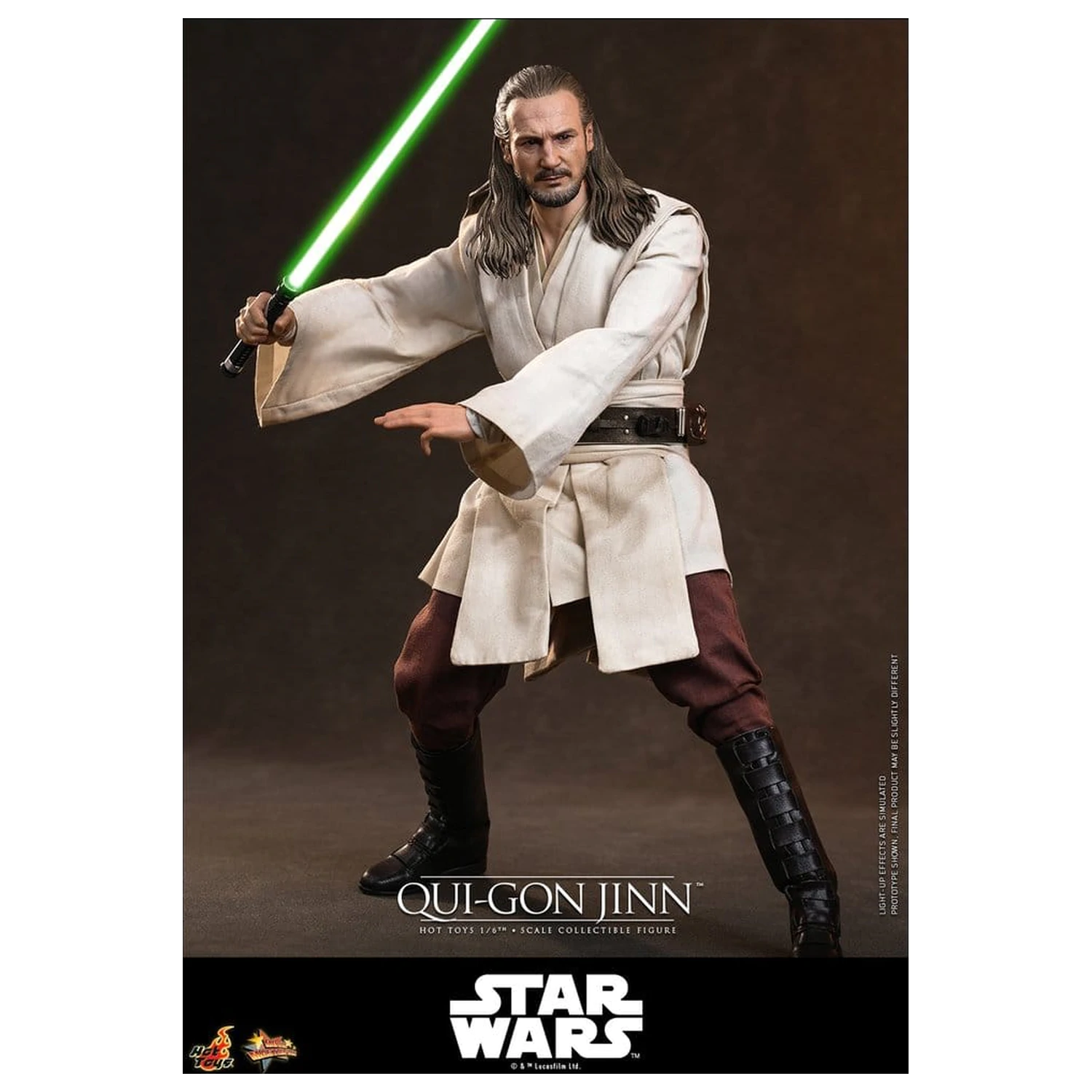 Star Wars Movie Masterpiece Figurka Akcji 1/6 Qui-Gon Jinn (Edycja Kolekcjonerska) 32 cm zdjęcie produktu