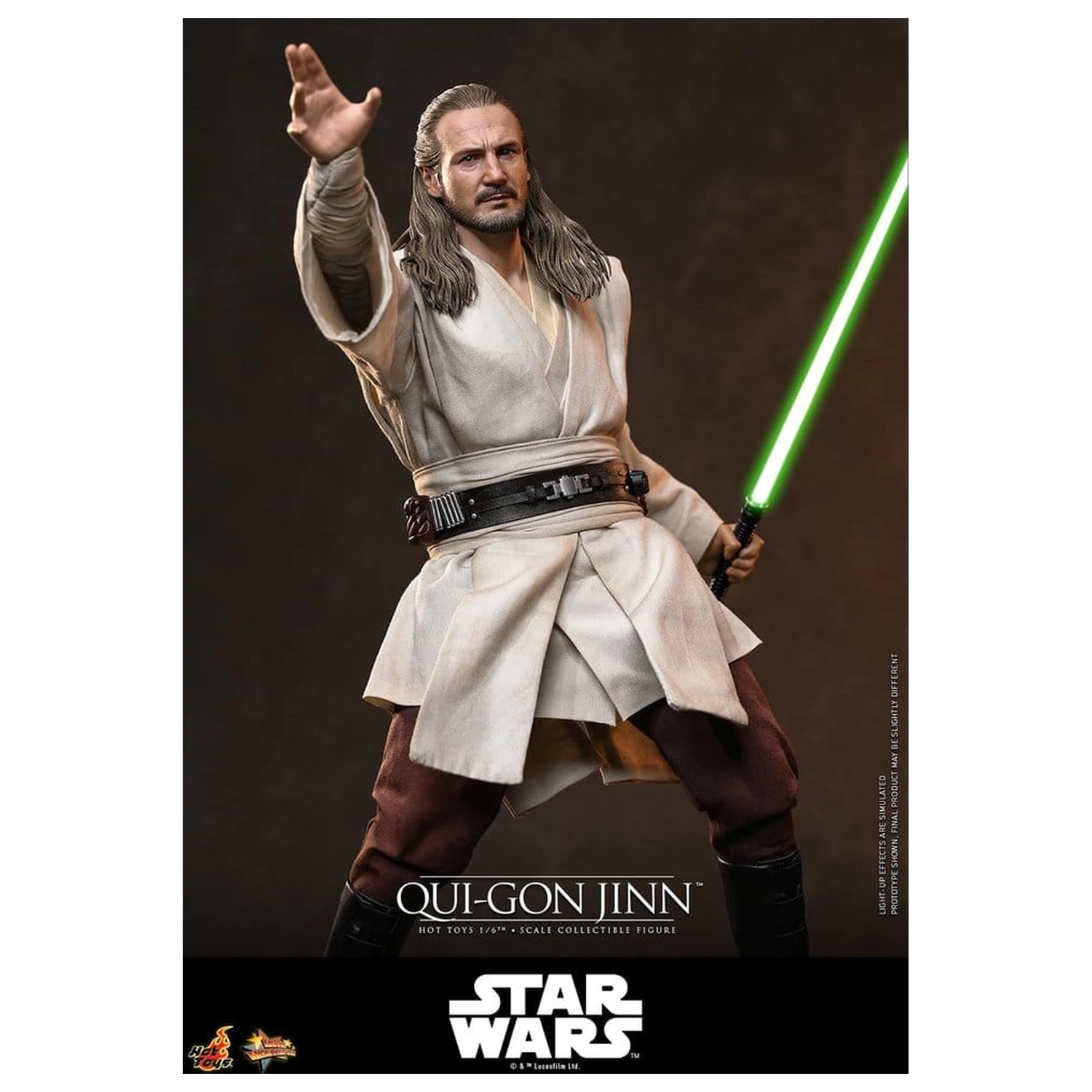Star Wars Movie Masterpiece Figurka Akcji 1/6 Qui-Gon Jinn (Edycja Kolekcjonerska) 32 cm zdjęcie produktu