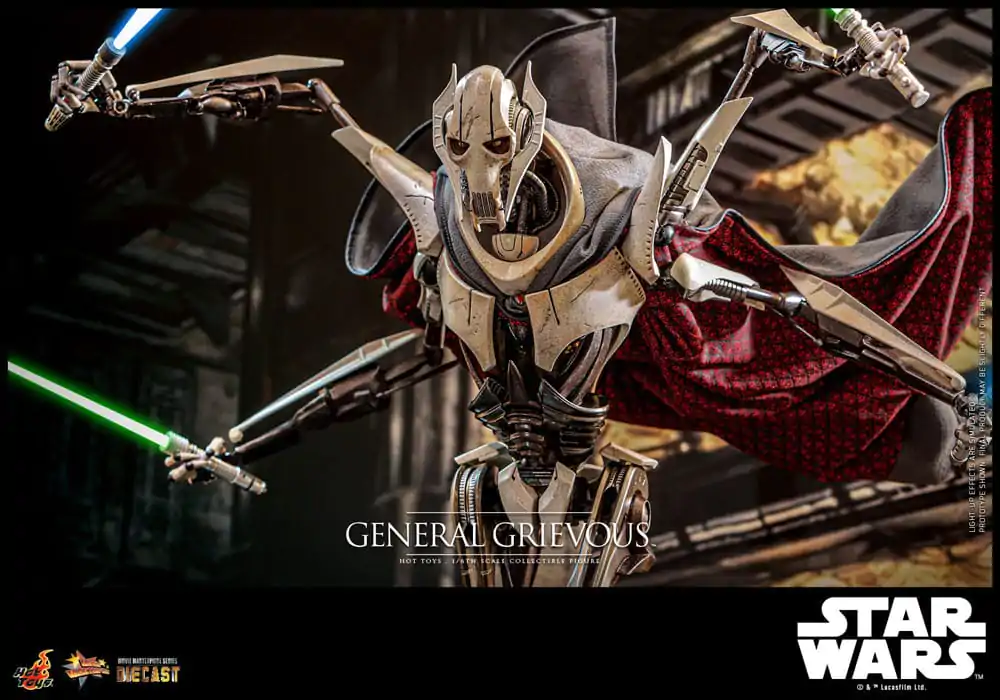 Star Wars Movie Masterpiece Diecast Figurka Akcji 1/6 General Grievous 42 cm zdjęcie produktu