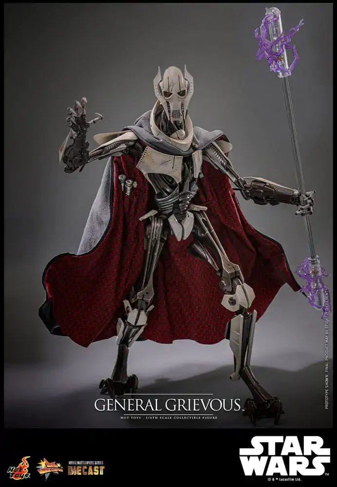 Star Wars Movie Masterpiece Diecast Figurka Akcji 1/6 General Grievous 42 cm zdjęcie produktu