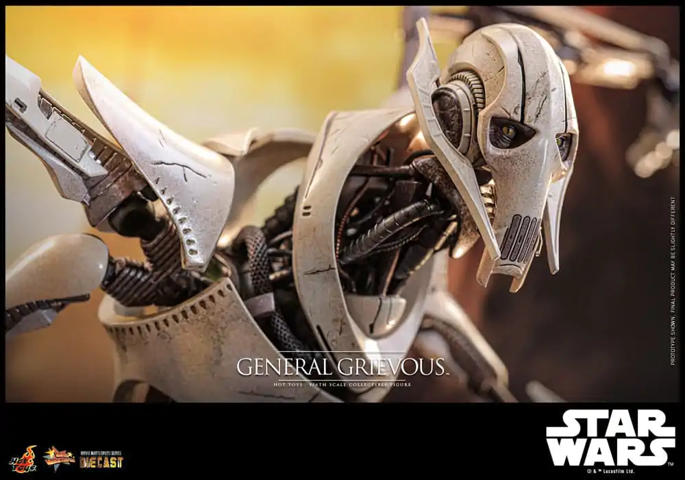 Star Wars Movie Masterpiece Diecast Figurka Akcji 1/6 General Grievous 42 cm zdjęcie produktu