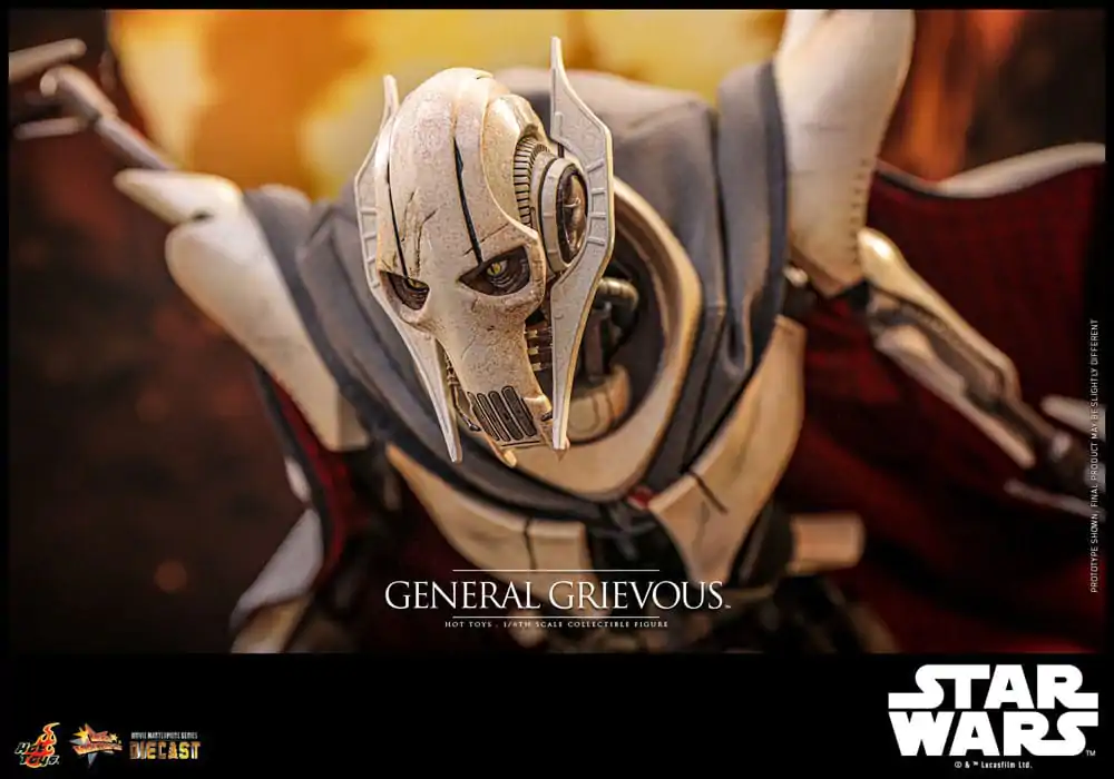 Star Wars Movie Masterpiece Diecast Figurka Akcji 1/6 General Grievous 42 cm zdjęcie produktu