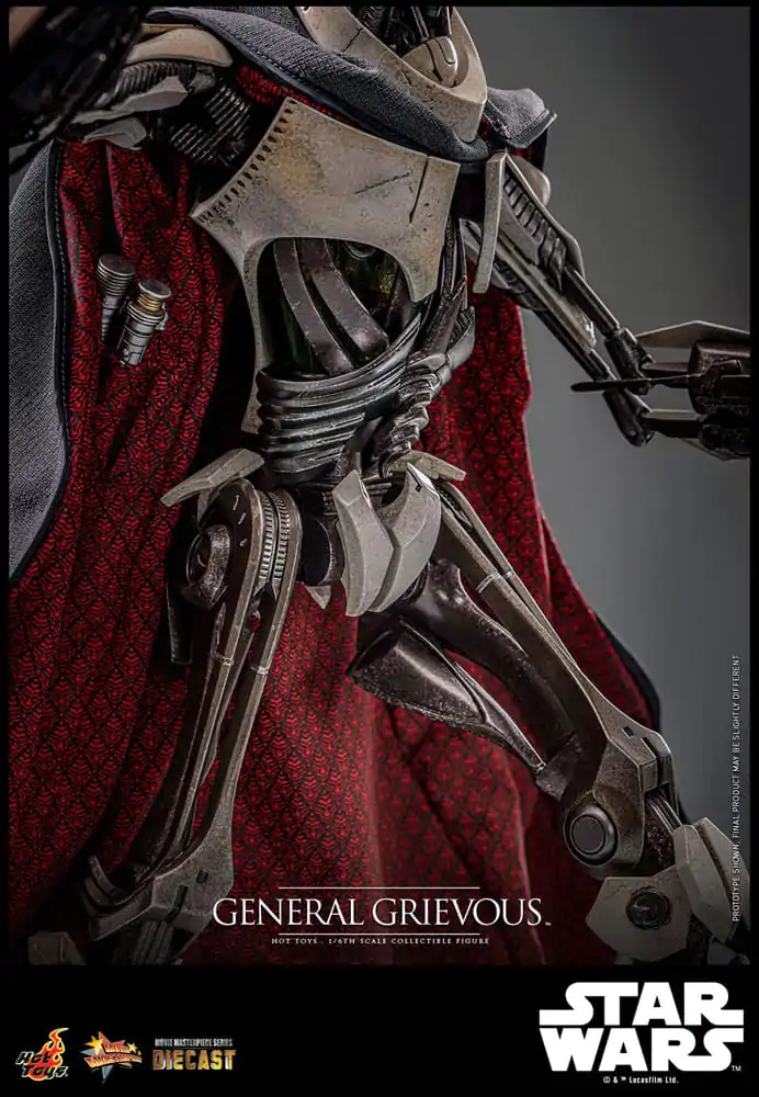 Star Wars Movie Masterpiece Diecast Figurka Akcji 1/6 General Grievous 42 cm zdjęcie produktu