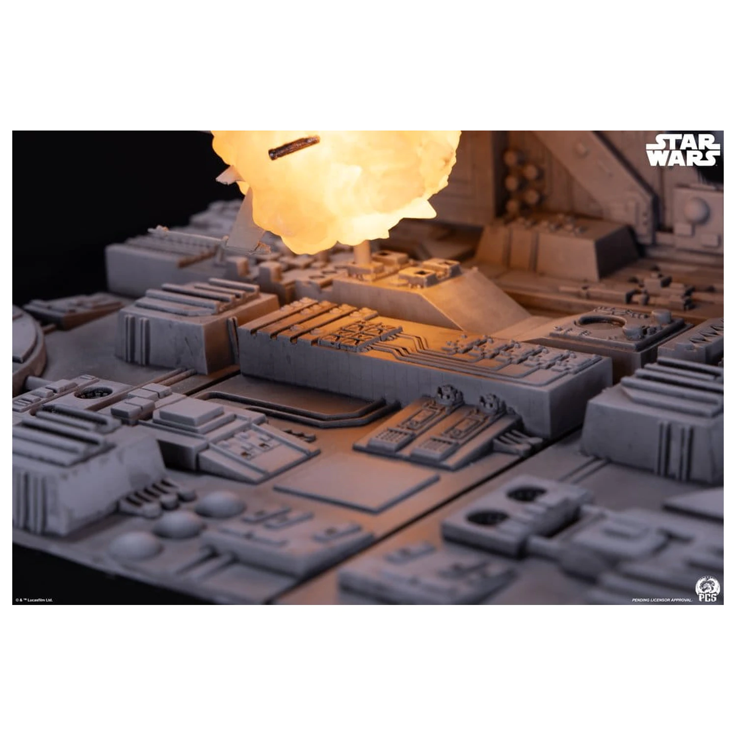 Star Wars Movie Moments Mini Scale Diorama Trench Run 23 cm zdjęcie produktu