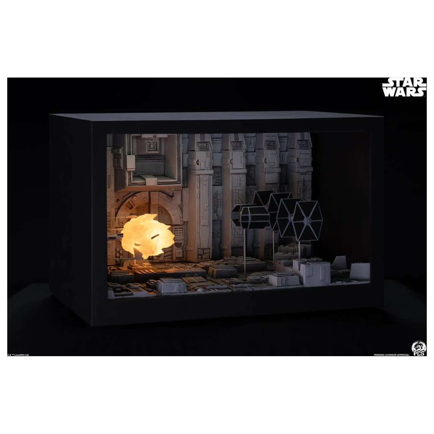 Star Wars Movie Moments Mini Scale Diorama Trench Run 23 cm zdjęcie produktu