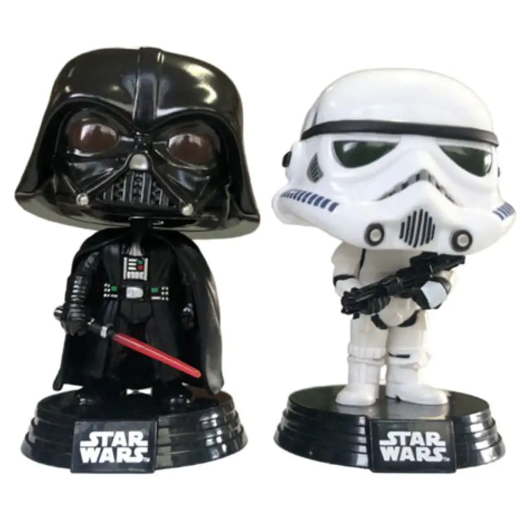 Star Wars POP! Movies Figurka winylowa 4-Pack New Classics (FL) 9 cm zdjęcie produktu