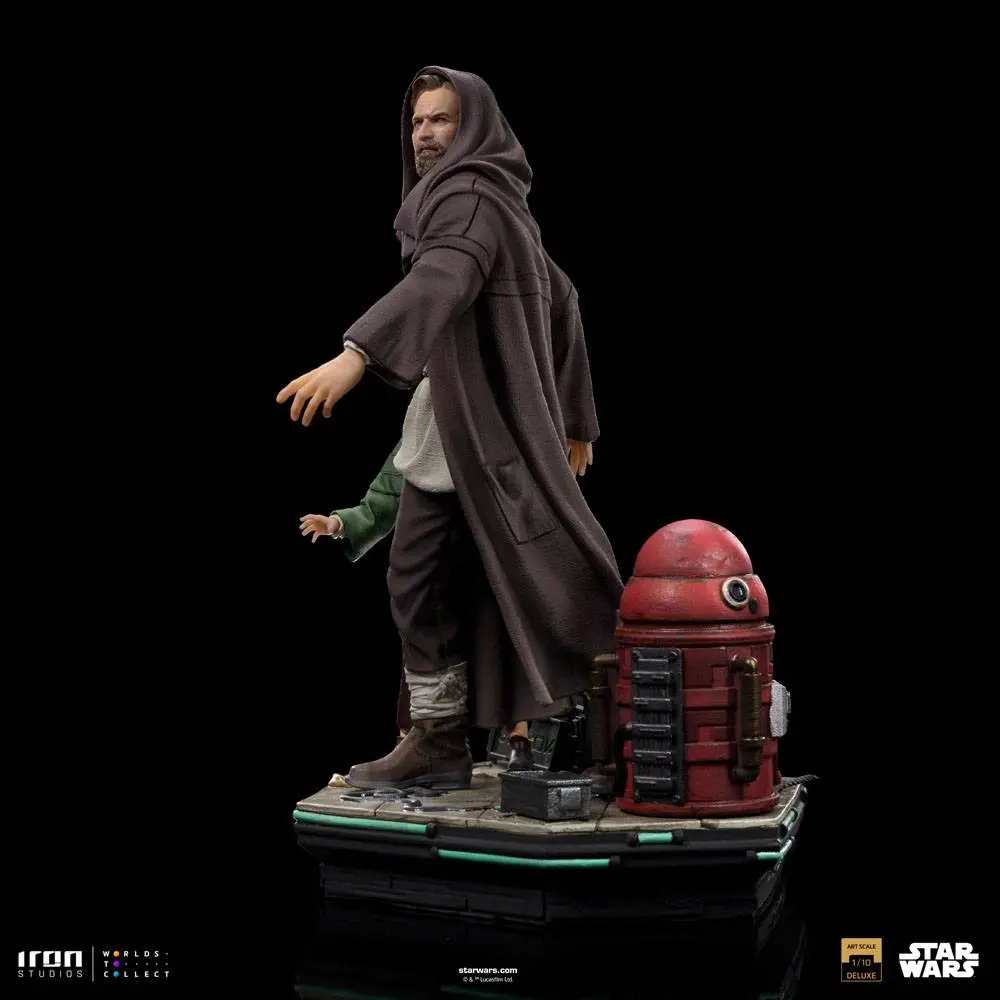 Star Wars: Obi-Wan Kenobi Deluxe Art Scale Statue 1/10 Statua Obi-Wan i Młoda Leia 20 cm zdjęcie produktu