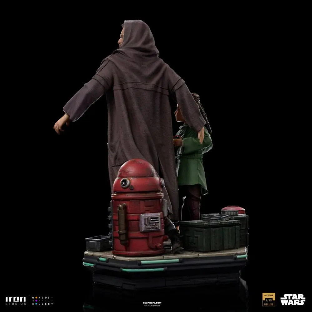 Star Wars: Obi-Wan Kenobi Deluxe Art Scale Statue 1/10 Statua Obi-Wan i Młoda Leia 20 cm zdjęcie produktu