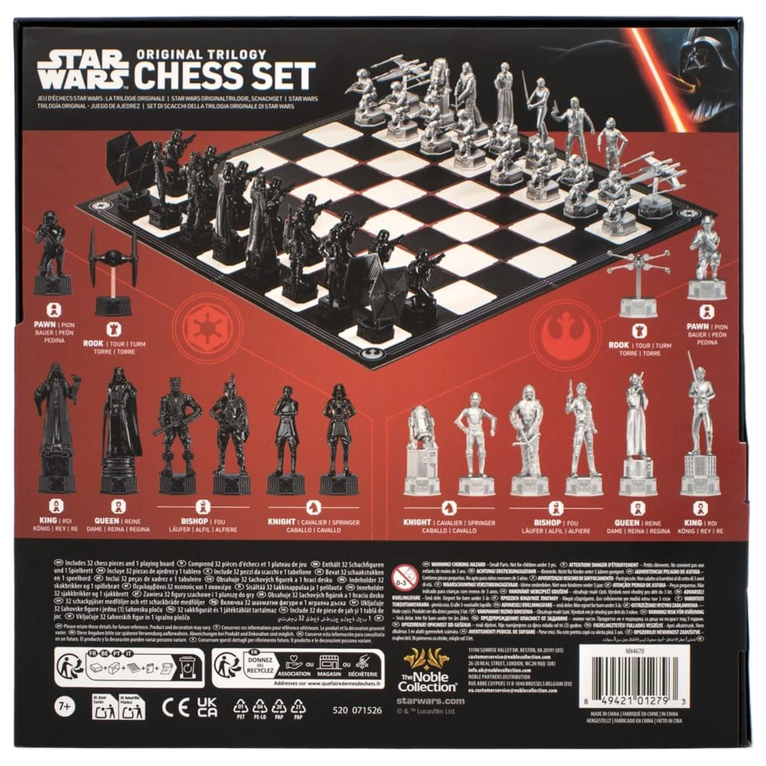 Star Wars Original Trilogy szachy 47 cm zdjęcie produktu