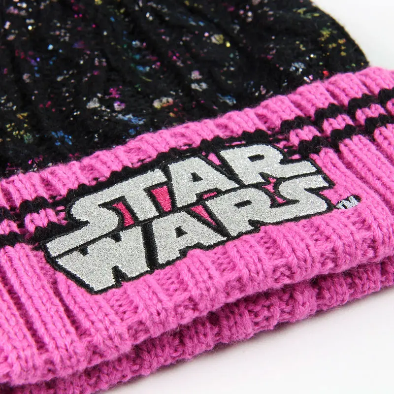 Czapka typu beanie Star Wars żakardowa z pomponem zdjęcie produktu