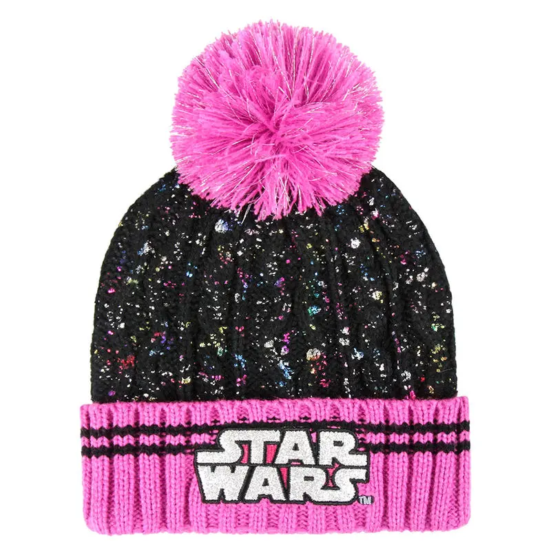 Czapka typu beanie Star Wars żakardowa z pomponem zdjęcie produktu