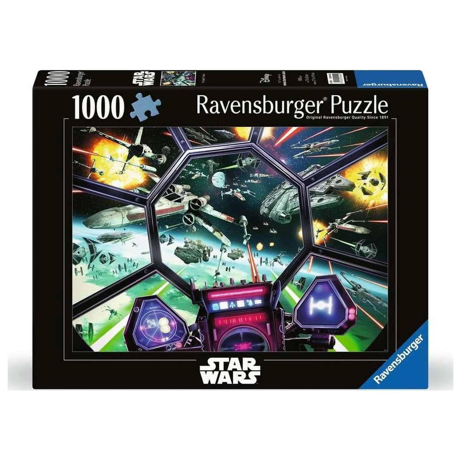STAR WARS Puzzle TIE Fighter Cockpit (1000 elementów) zdjęcie produktu