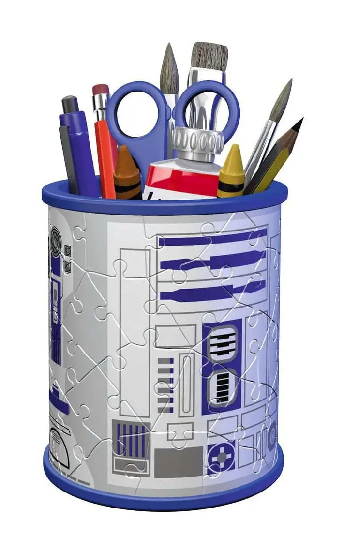 Star Wars 3D Puzzle Pojemnik na długopisy R2-D2 (57 elementów) zdjęcie produktu