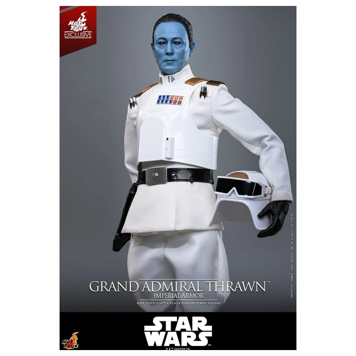 Star Wars: Rebels Telewizyjna Kolekcja Arcydzieł Figurka Akcji 1/6 Grand Admiral Thrawn (Imperial Armor) 32 cm zdjęcie produktu