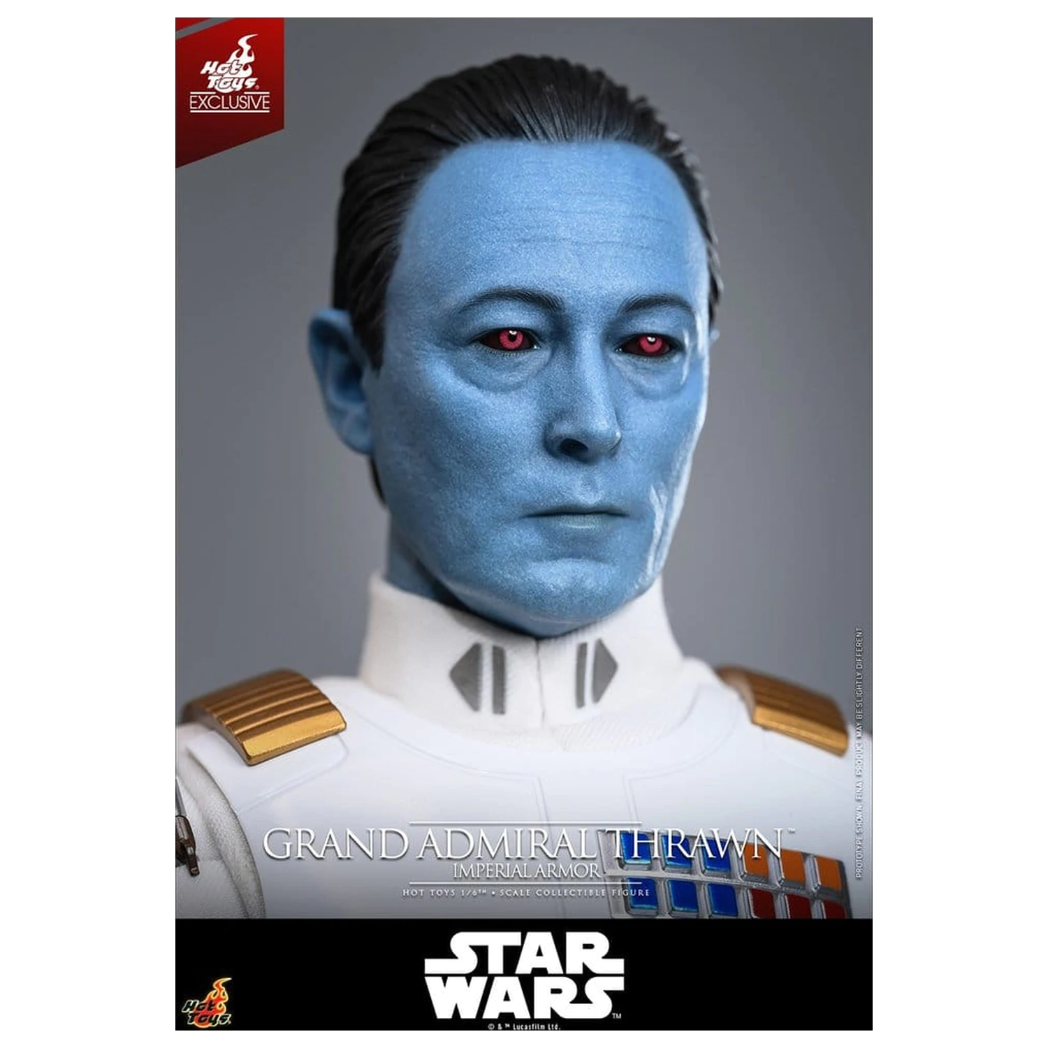 Star Wars: Rebels Telewizyjna Kolekcja Arcydzieł Figurka Akcji 1/6 Grand Admiral Thrawn (Imperial Armor) 32 cm zdjęcie produktu