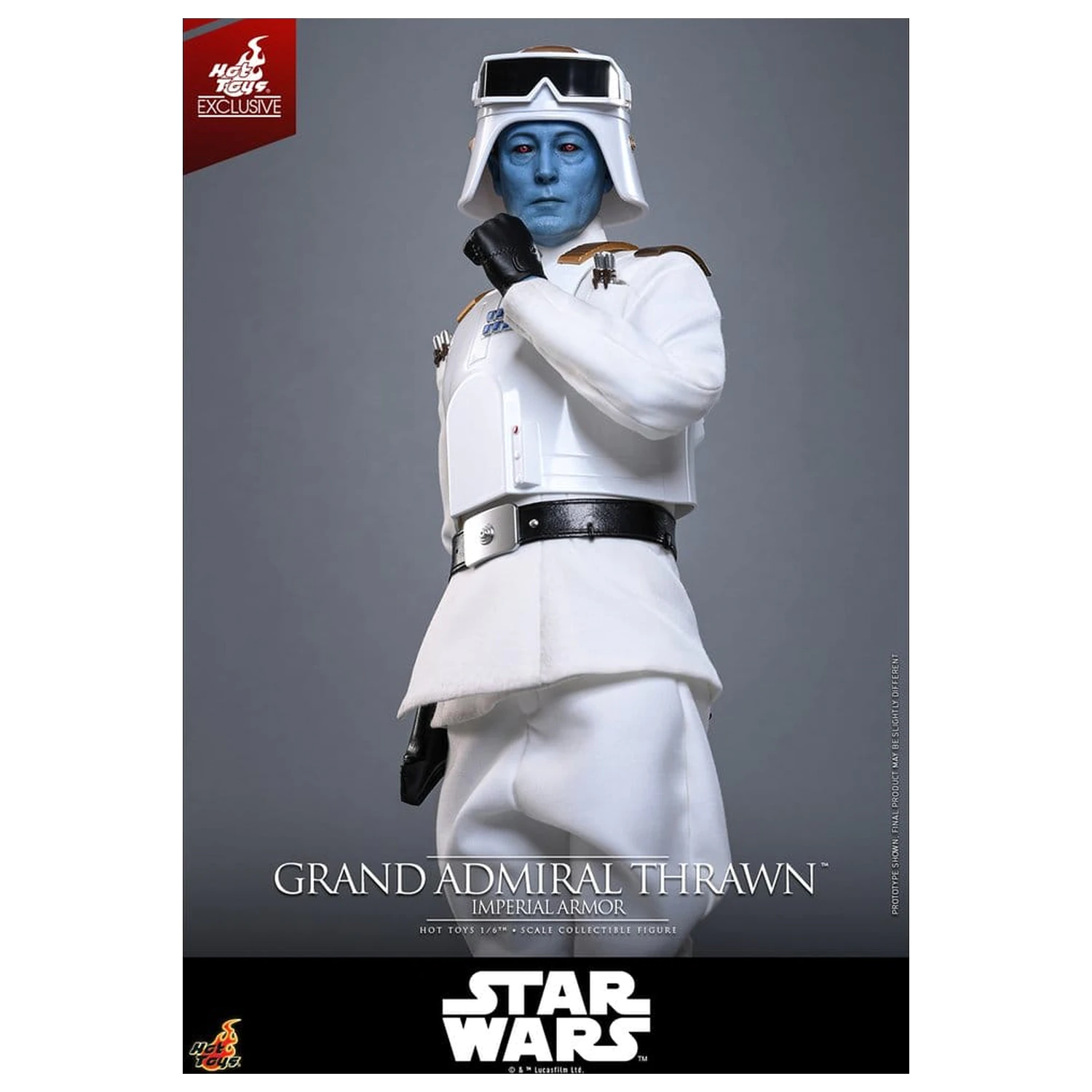 Star Wars: Rebels Telewizyjna Kolekcja Arcydzieł Figurka Akcji 1/6 Grand Admiral Thrawn (Imperial Armor) 32 cm zdjęcie produktu