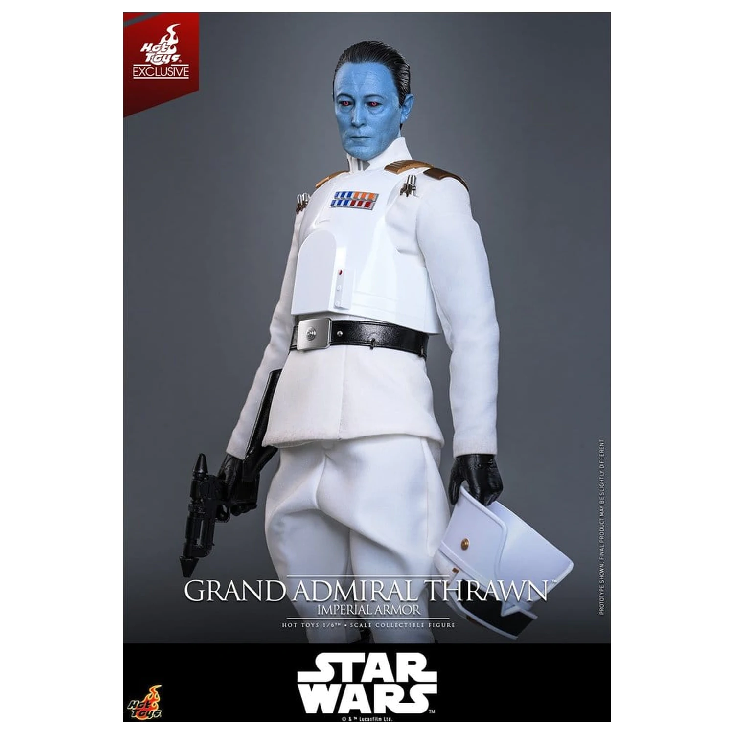 Star Wars: Rebels Telewizyjna Kolekcja Arcydzieł Figurka Akcji 1/6 Grand Admiral Thrawn (Imperial Armor) 32 cm zdjęcie produktu