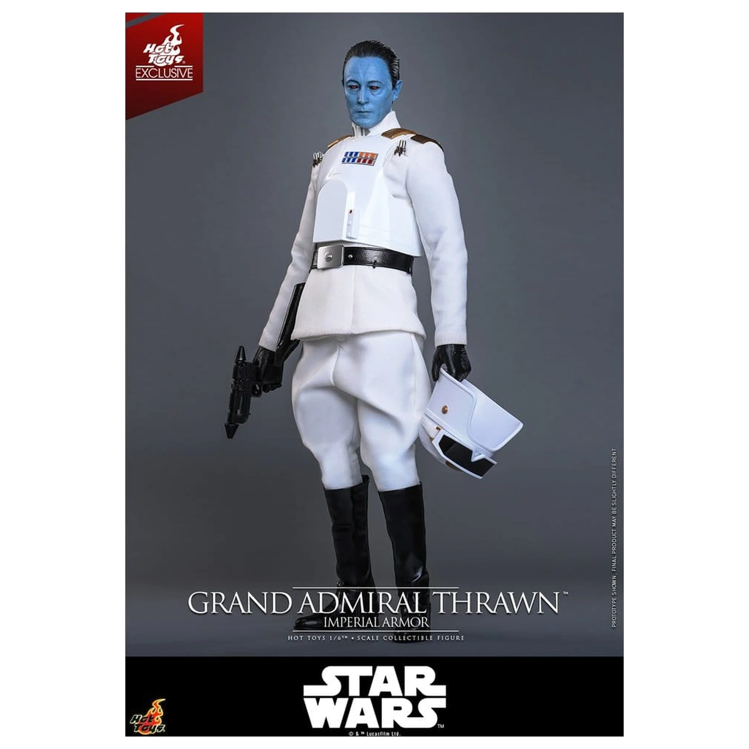 Star Wars: Rebels Telewizyjna Kolekcja Arcydzieł Figurka Akcji 1/6 Grand Admiral Thrawn (Imperial Armor) 32 cm zdjęcie produktu