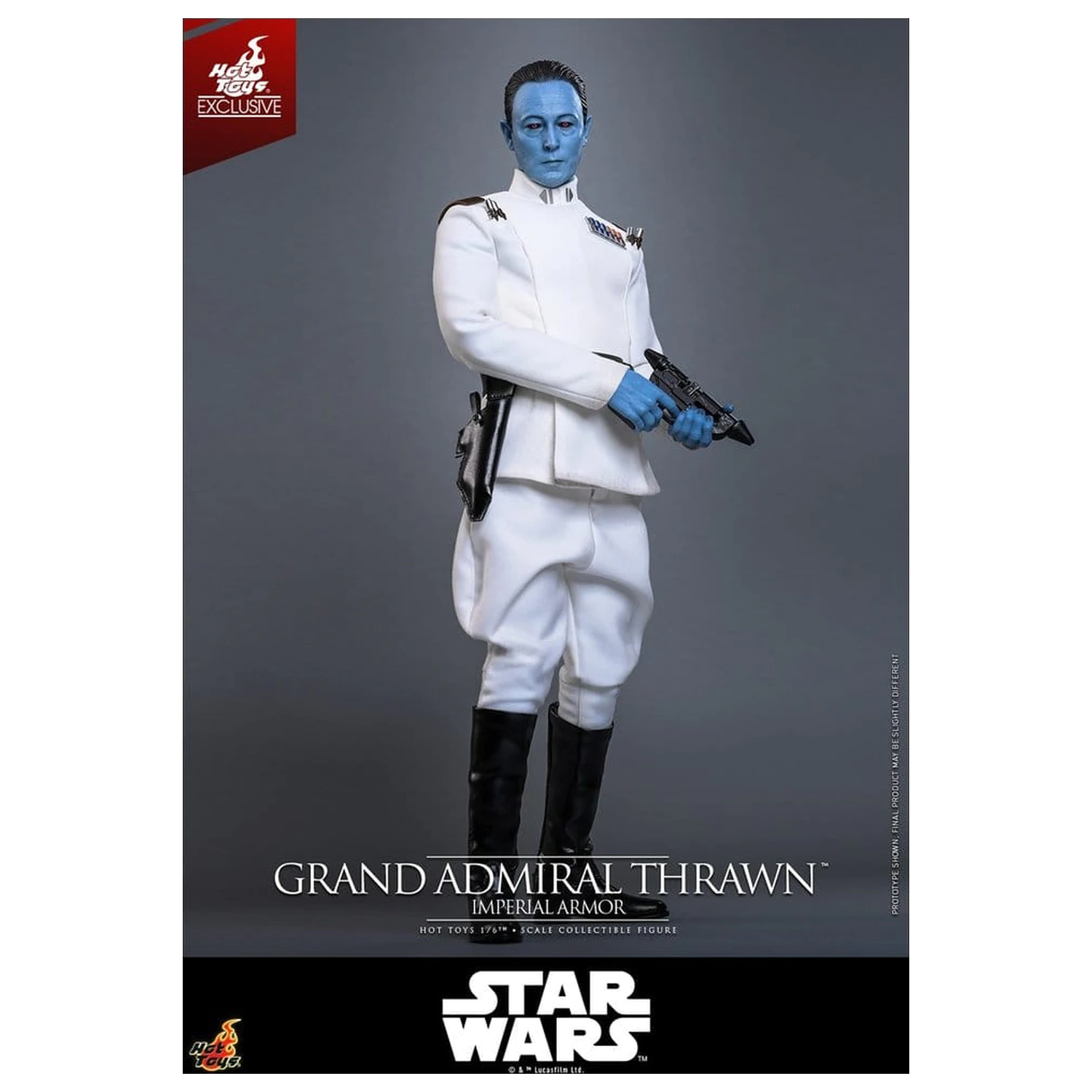 Star Wars: Rebels Telewizyjna Kolekcja Arcydzieł Figurka Akcji 1/6 Grand Admiral Thrawn (Imperial Armor) 32 cm zdjęcie produktu