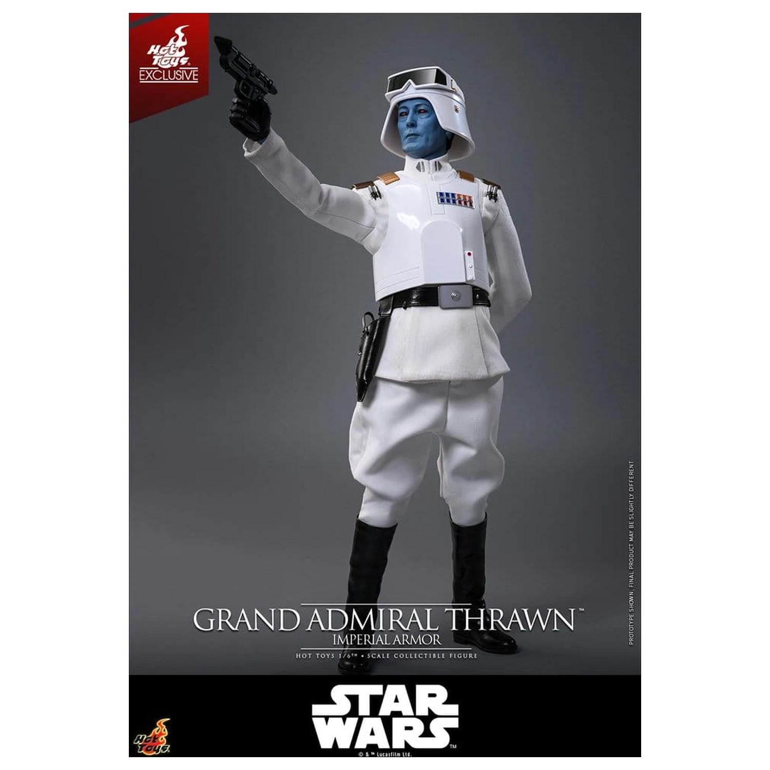 Star Wars: Rebels Telewizyjna Kolekcja Arcydzieł Figurka Akcji 1/6 Grand Admiral Thrawn (Imperial Armor) 32 cm zdjęcie produktu